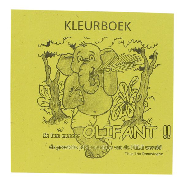 Kleurboek Ik ben mijnheer olifant