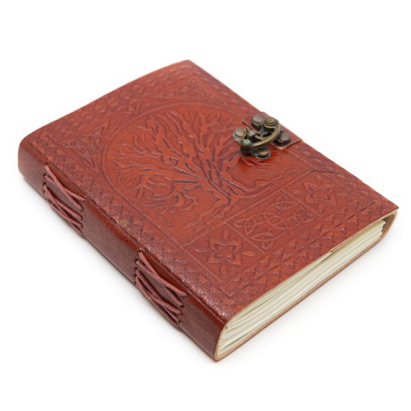 Spiritueel Notitieboekje Leer Tree of Life (175 x 13 cm) -