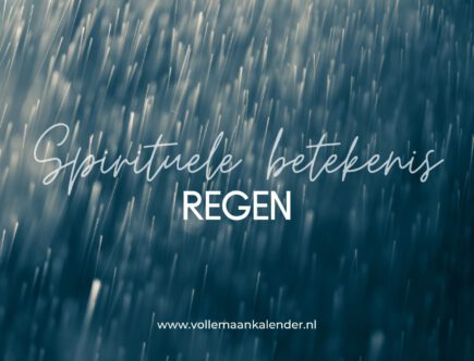 Spirituele betekenis regen