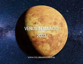 Venus in Maagd 2023 - VolleMaanKalender.nl