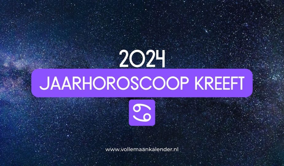 Jaarhoroscoop 2024 Kreeft