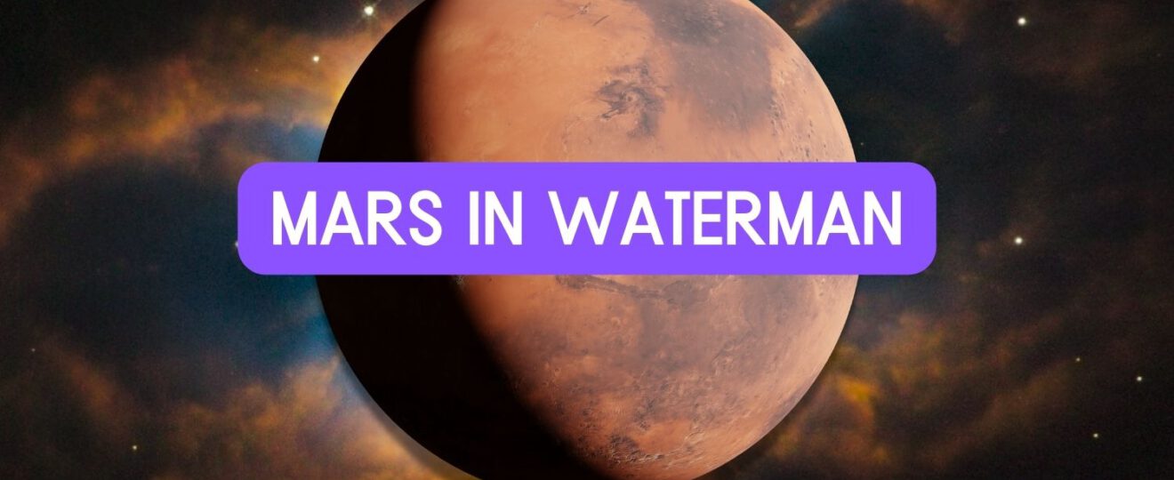 Mars in Waterman