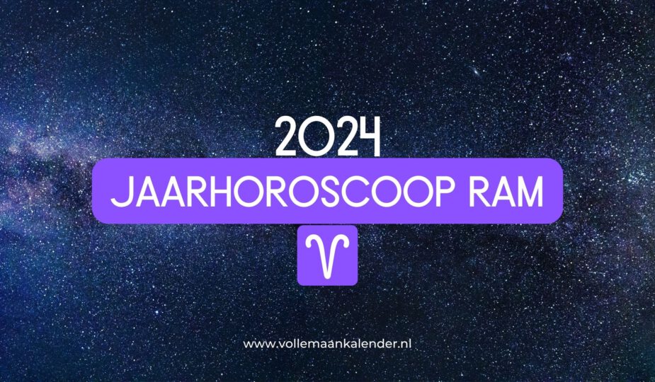 Jaarhoroscoop Ram 2024