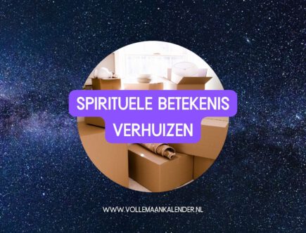 Spirituele betekenis verhuizen