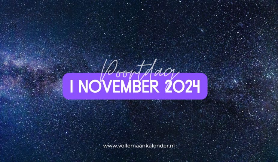 Spirituele betekenis 1-11 poortdag (1 november 2024)