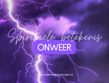 Spirituele betekenis onweer