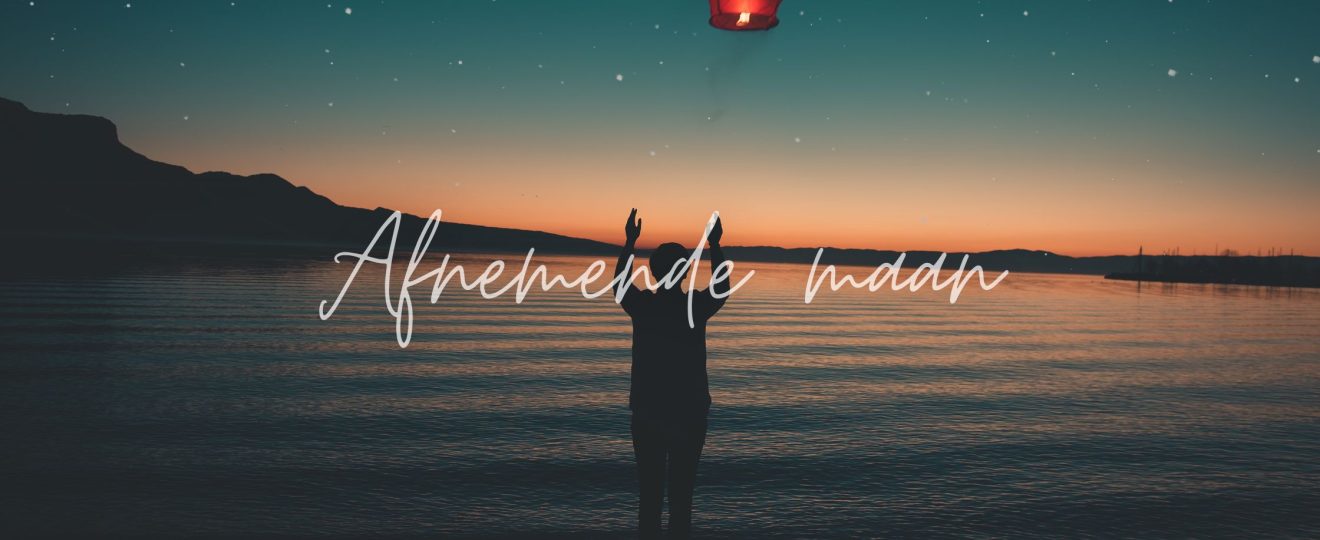 Afnemende maan na de volle maan in Schorpioen