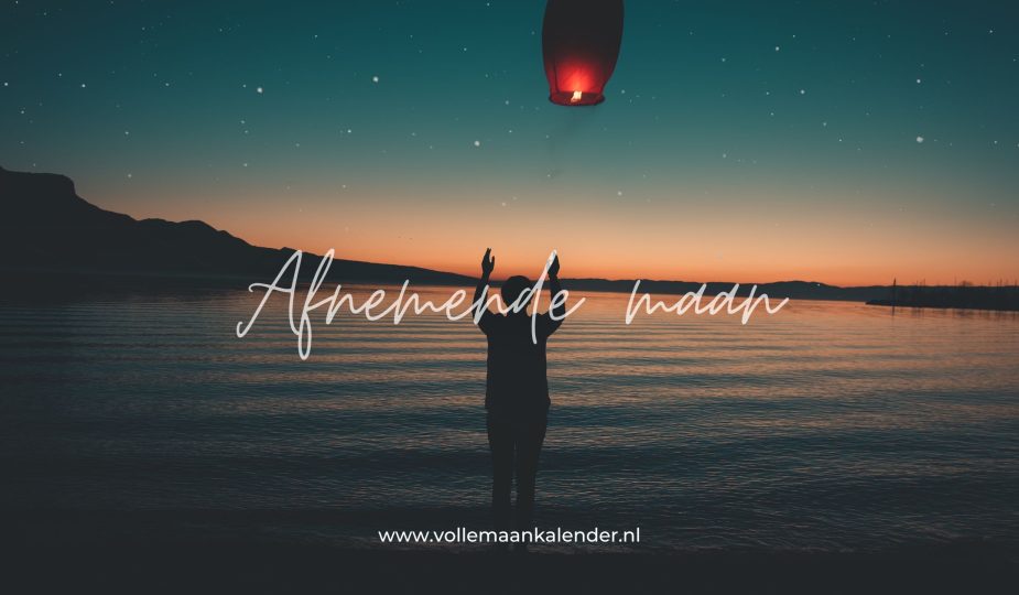 Afnemende maan na de volle maan in Schorpioen