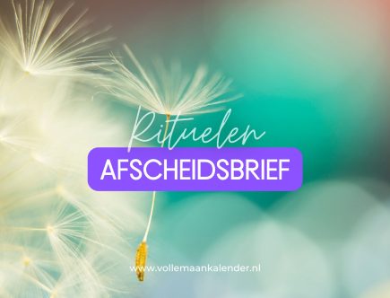 Afscheidsbrief ritueel