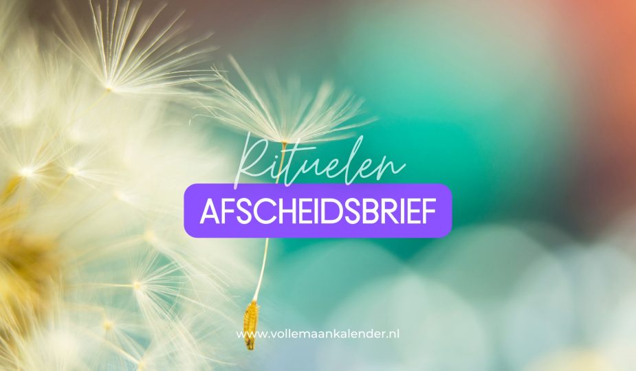 Afscheidsbrief ritueel
