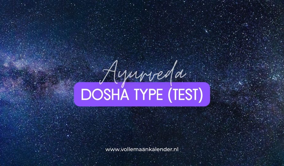 Ayurveda dosha type test - vollemaankalender