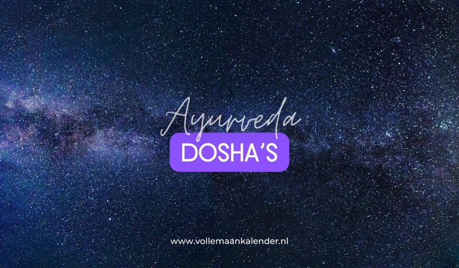 Ayurveda dosha’s - vollemaankalender