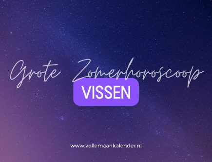 De Grote Zomerhoroscoop voor vissen 2025 - VolleMaanKalender.nl