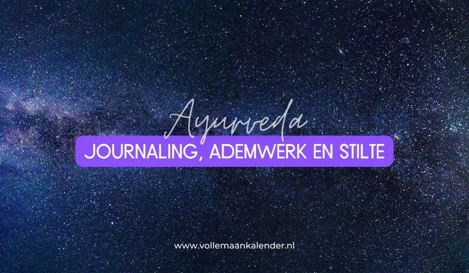 Journaling, ademwerk en stilte