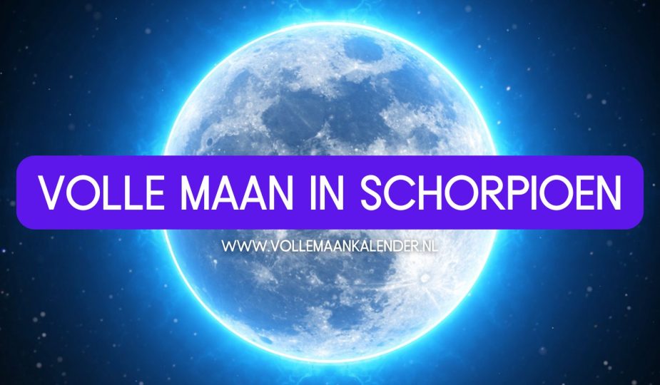 volle maan in schorpioen - VolleMaanKalender.nl