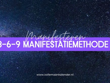 3-6-9 Manifestatiemethode - VolleMaanKalender.nl