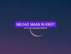nieuwe maan in kreeft