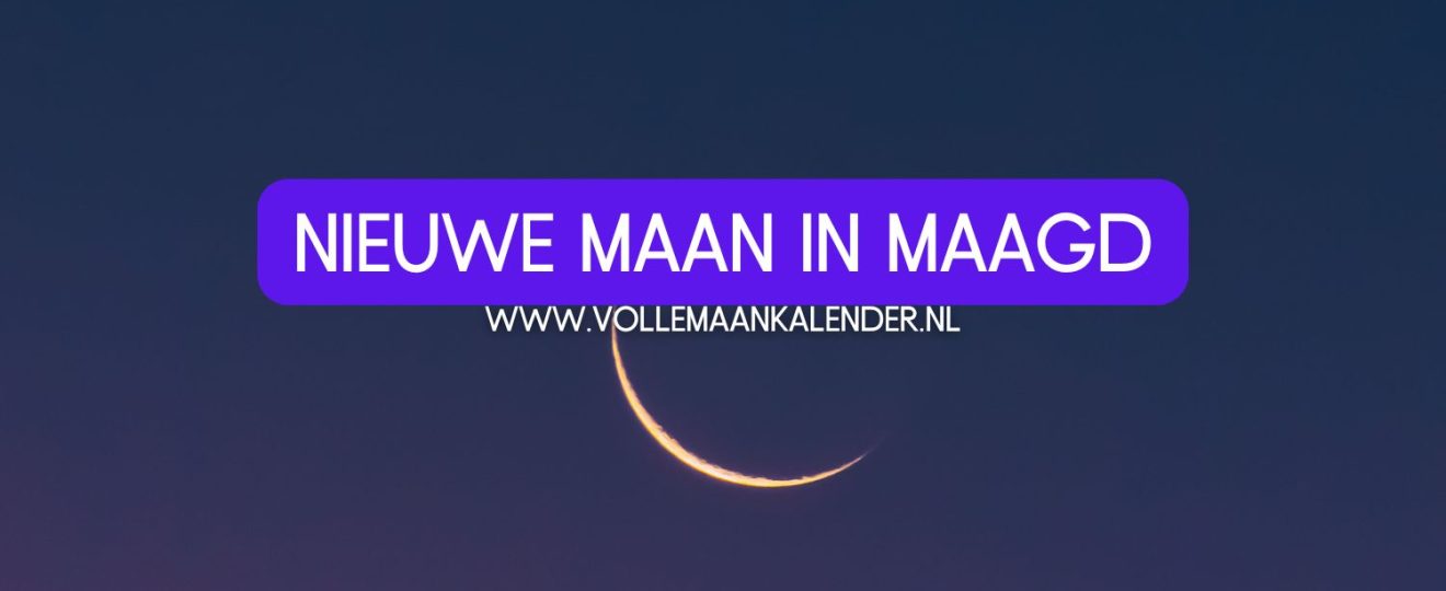 Nieuwe maan in maagd 2025 - VolleMaanKalender.nl
