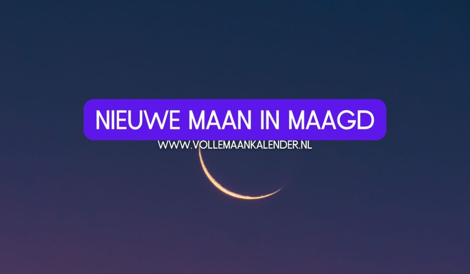 Nieuwe maan in maagd 2025 - VolleMaanKalender.nl