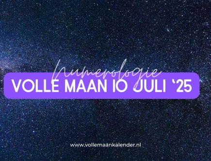 Numerologie en de volle maan van juli 2025