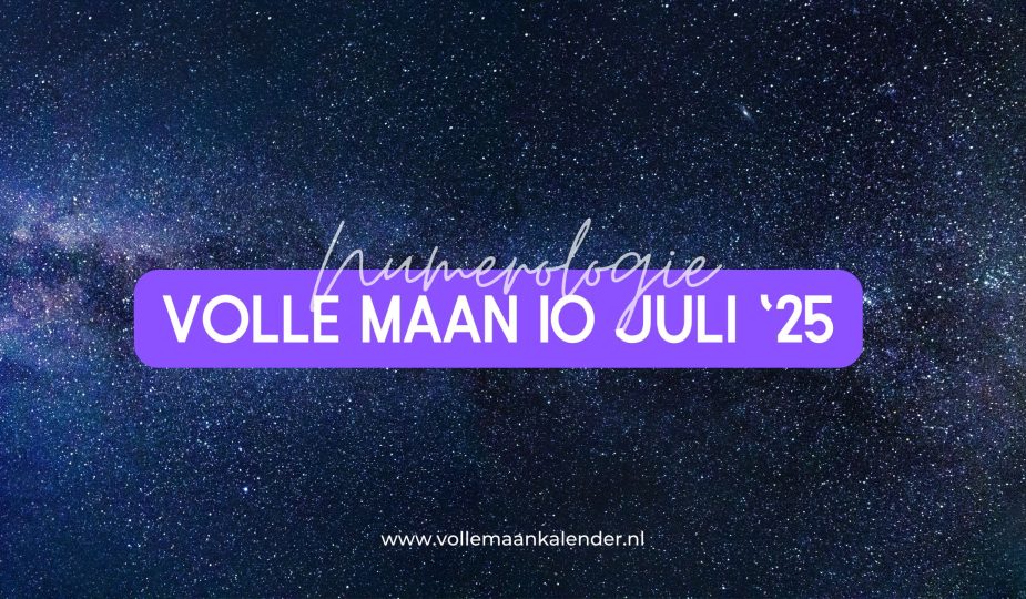 Numerologie en de volle maan van juli 2025
