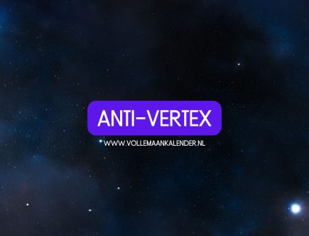 Anti-vertex in astrologie (uitleg)