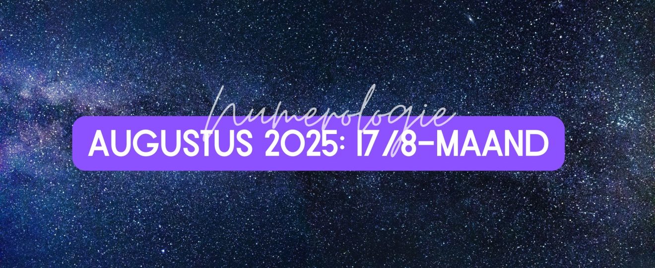 Augustus 2025 in numerologie: een 17/8-maand