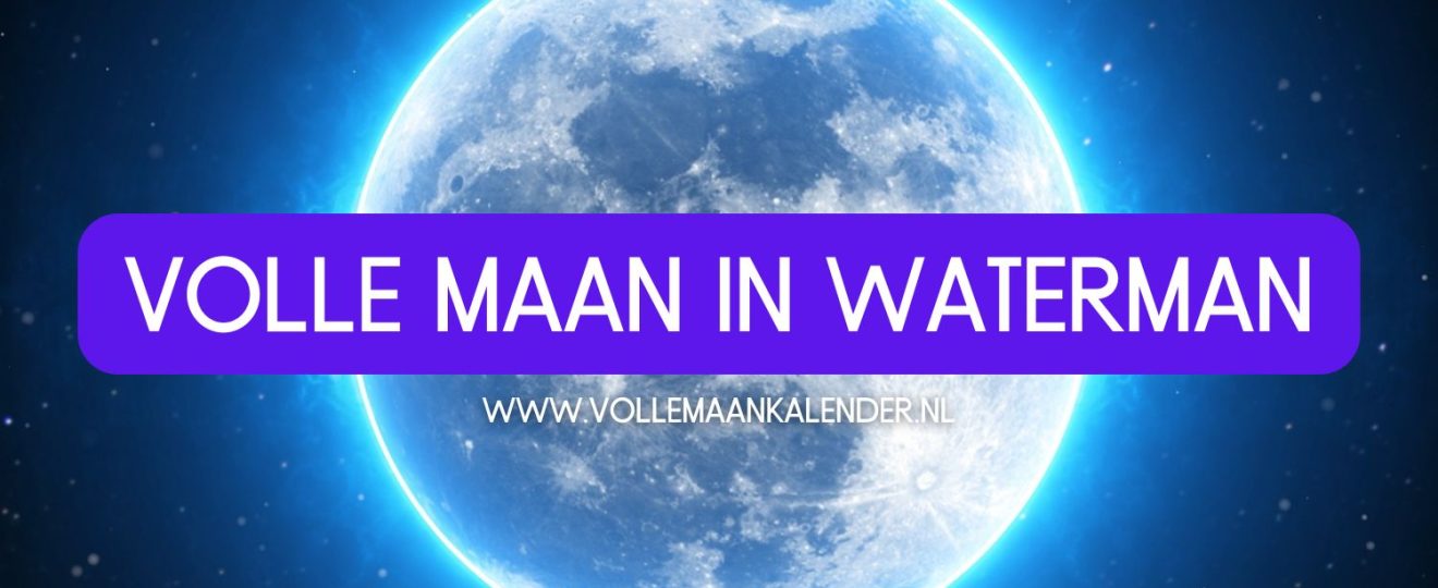 volle maan in waterman