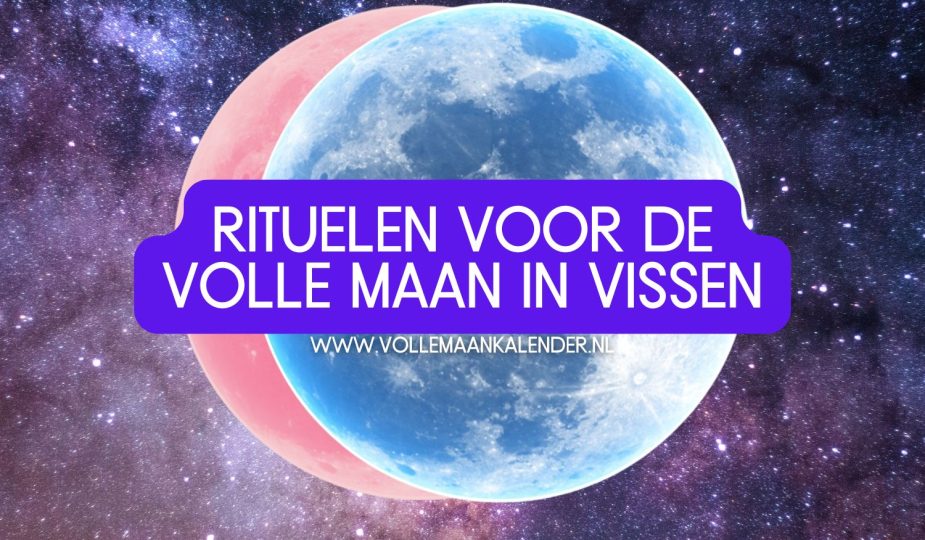 Volle maan in Vissen rituelen - VolleMaanKalender.nl