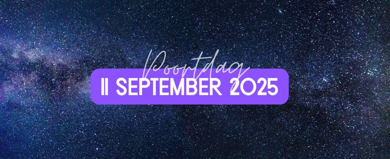 Dit is de energie van 11 september 2025 (11/9 poortdag)