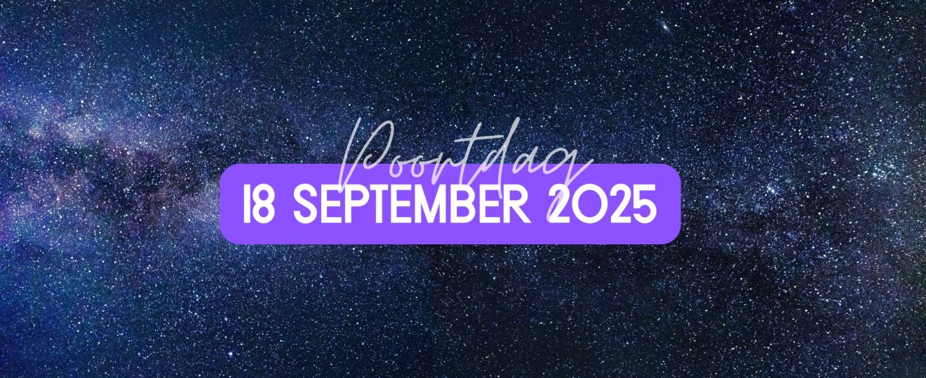 Dit is de energie van 18 september 2025 (18/9 poortdag)