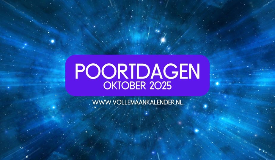 Poortdagen oktober 2025
