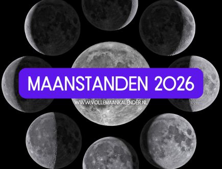 Maanstanden 2026 - VolleMaanKalender.nl