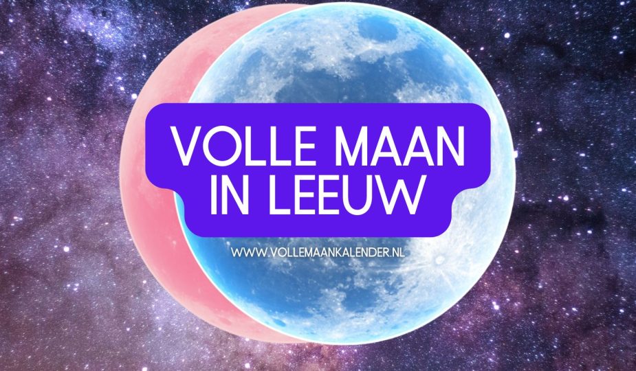 Volle maan in Leeuw - VolleMaanKalender.nl