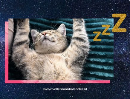 Waarom je vroeger beter sliep dan nu vollemaankalender