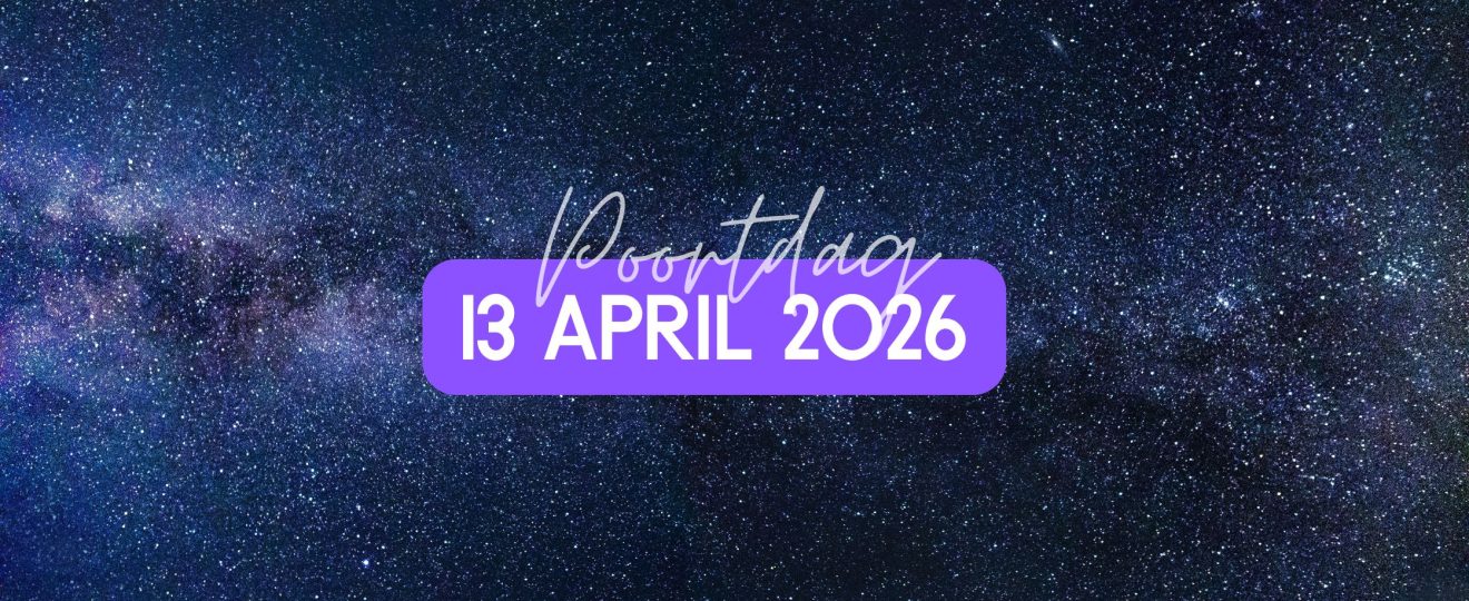 13/4 poortdag 2026: dit is de energie van maandag 13 april
