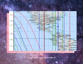 Astrocartografie en liefde waar ontmoet je je partner - vollemaankalender