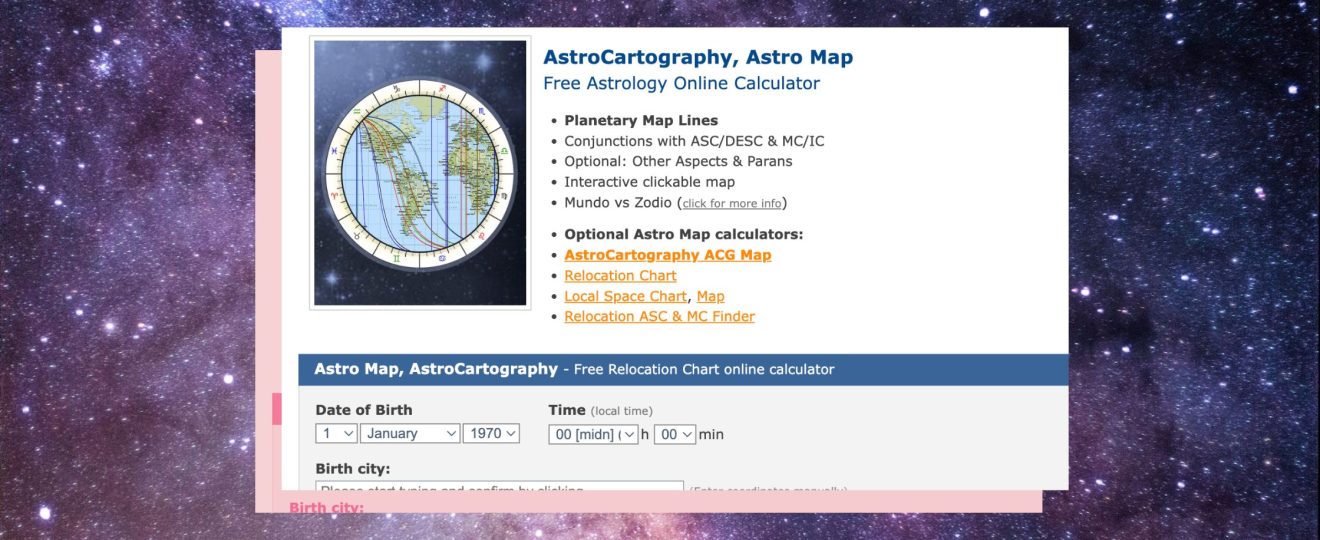 Zo maak je gratis je astrocartografie kaart - vollemaankalender