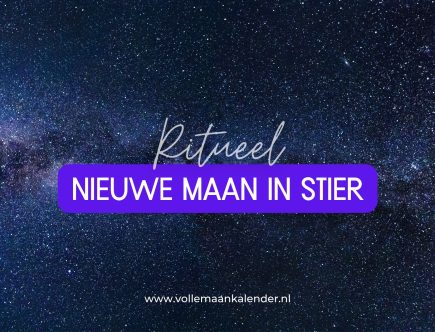 nieuwe maan in stier rituelen