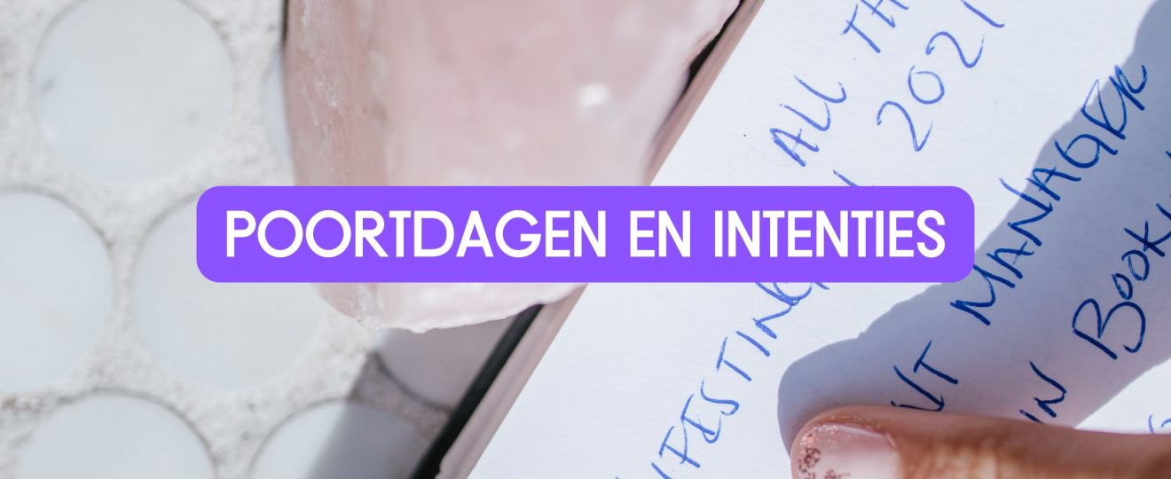 poortdagen en intenties