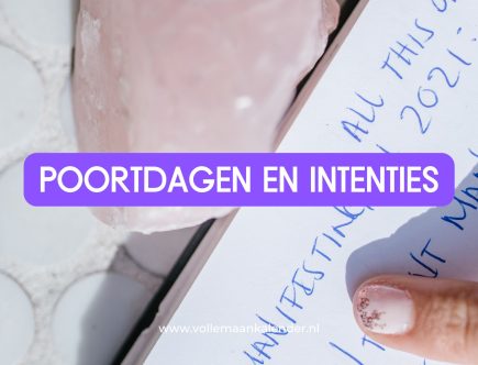 poortdagen en intenties