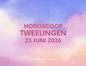 Daghoroscoop Tweelingen 23 juni 2026