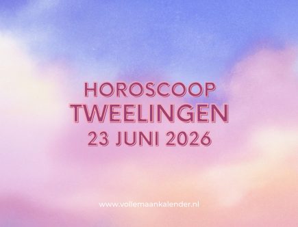 Daghoroscoop Tweelingen 23 juni 2026
